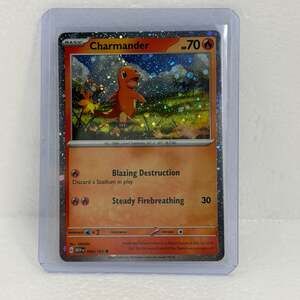 Charmander 004/165 Pokémon TCG Scarlet & Violet 151 Reverse Holo